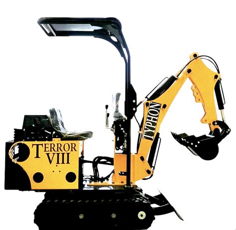 TYPHON TERROR On Tracks VIII 800kg Mini Excavator USA